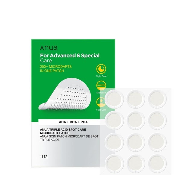 TRIPLE ACID SPOT CARE MICRODART PATCH 12EA (-)