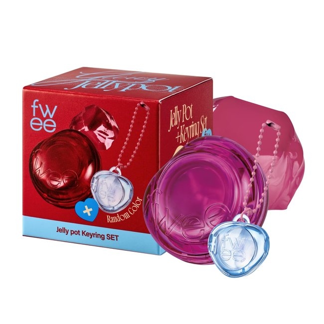 (Gl) Lip&Cheek Glowy Jelly Pot Jr01 Squeezed 4G+Pendant Keyring (4g)