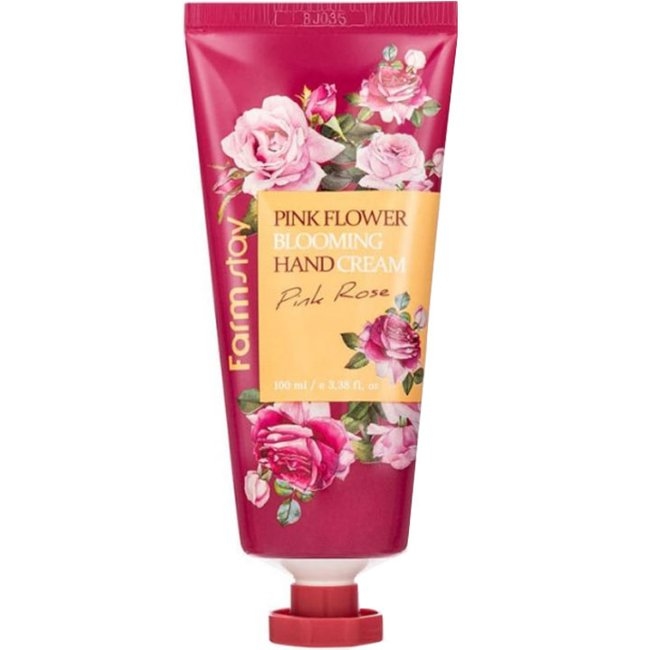 Pink Flower Blooming Hand Cream Pink Rose (100ml)
