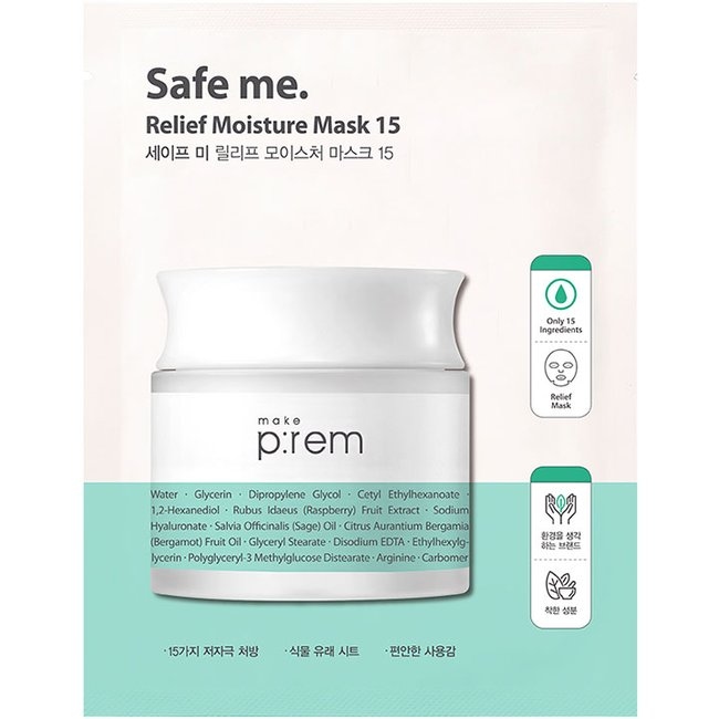 Safe me Relief Moisture Mask15 (25ml*10)